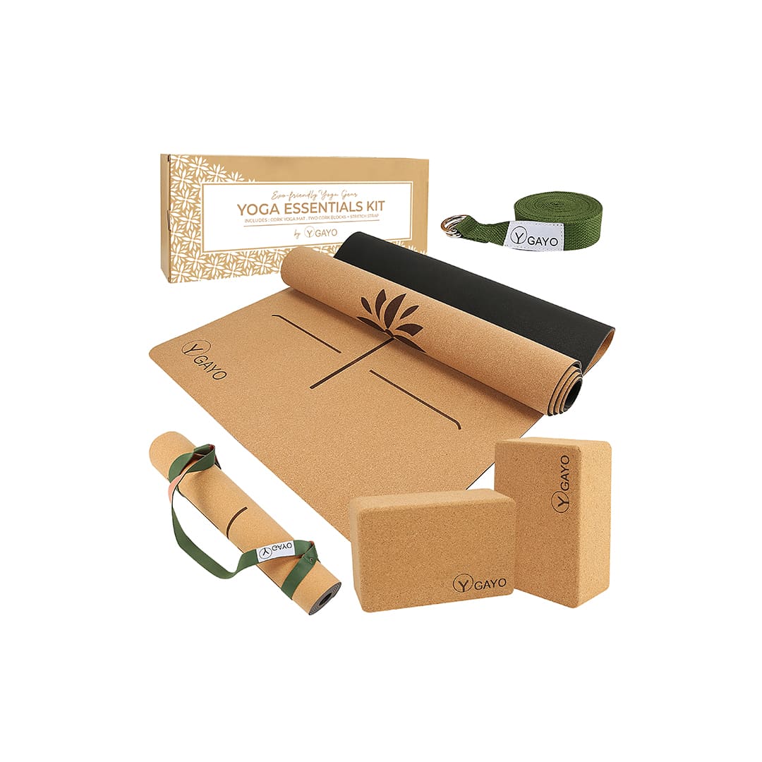Gayo Cork Yoga Essentials Kit