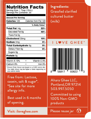 Grass-Fed Brown Butter Ghee