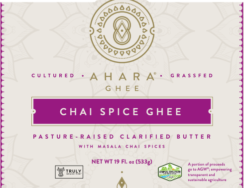 Grass-Fed Chai Spice Ghee