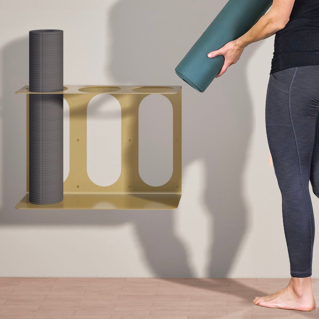 Mache Yoga Mat Wall Rack